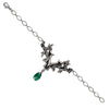 Churchyard Green Crystal Bracelet by Alchemy Gothic