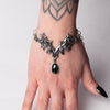 Churchyard Green Crystal Bracelet by Alchemy Gothic