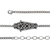 Hex Coffin Bracelet by Alchemy Gothic