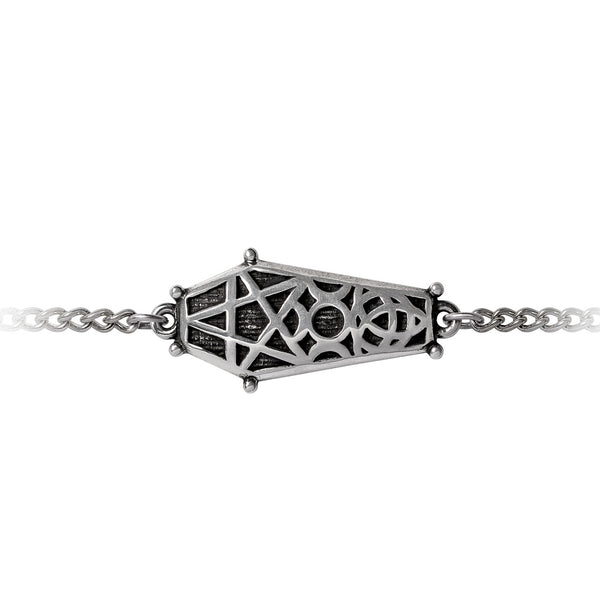 Hex Coffin Bracelet by Alchemy Gothic