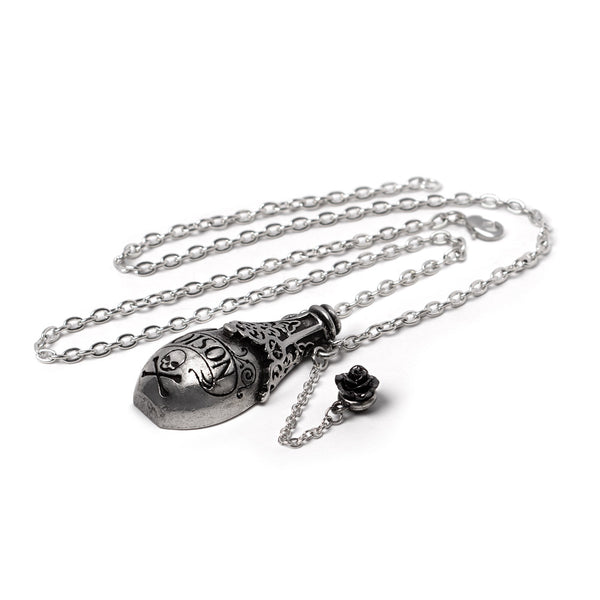 Lucrezia's Fix Poison Bottle Necklace by Alchemy Gothic