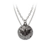 Luna Roost Bat and Moon Paired Necklaces by Alchemy Gothic.