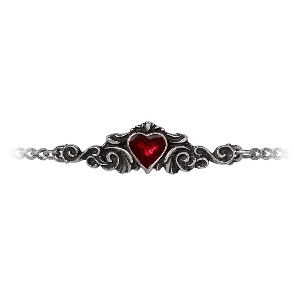 Betrothal Heart Bracelet by Alchemy Gothic