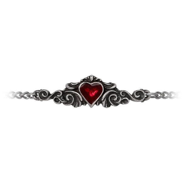 Betrothal Heart Bracelet by Alchemy Gothic