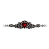 Betrothal Heart Bracelet by Alchemy Gothic