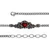 Betrothal Heart Bracelet by Alchemy Gothic