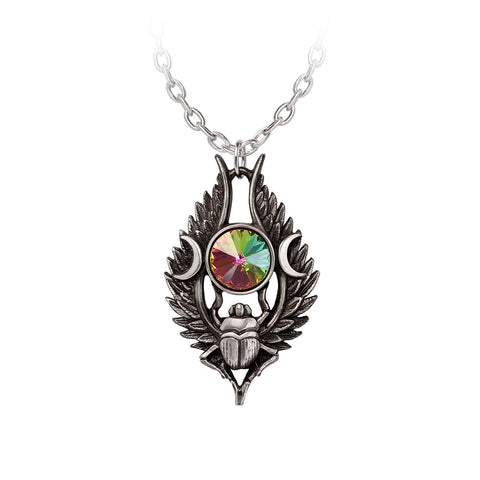 Dea Umbra Nili Dark Goddess of the Nile Pendant Necklace by Alchemy Gothic