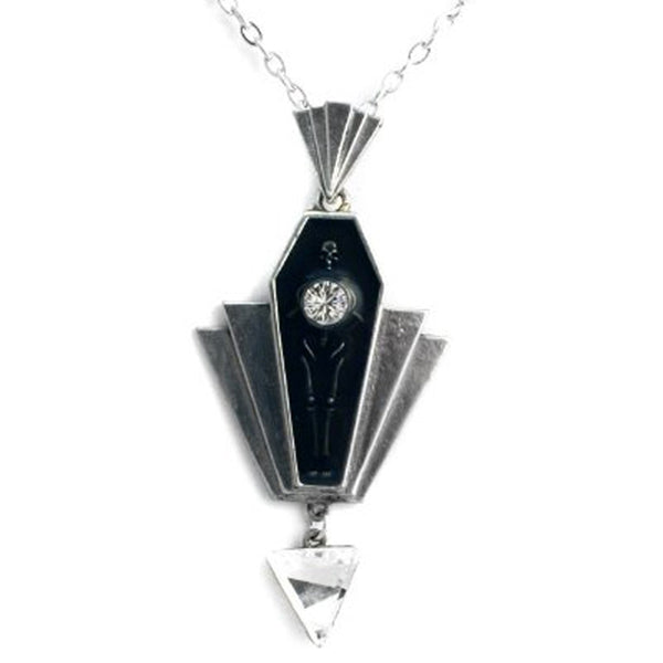 Coco Casket Coffin Pendant by Alchemy Gothic