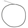 Gunmetal 3mm Calypso Snake Chain Necklace - 18"