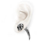 Tomb Skull Horn Earring by Alchemy Gothic