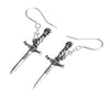 Hand Of Macbeth Dagger Earrings by Alchemy Gothic