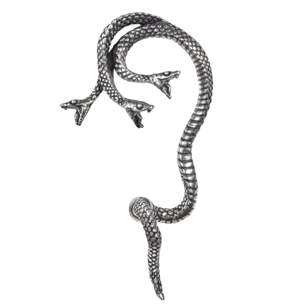 Khthonis Snake Ear Wrap by Alchemy Gothic