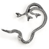 Khthonis Snake Ear Wrap by Alchemy Gothic