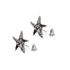 Baphomet Stud Earrings by Alchemy Gothic