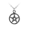 Dante's Hex Pentagram Pendant Necklace by Alchemy Gothic