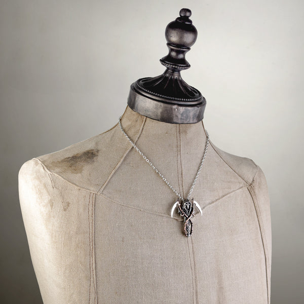 The Grim Reapers Arms Pendant Necklace by Alchemy Gothic