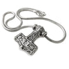 Bindrune Hammer Pendant Viking Necklace by Alchemy Gothic