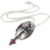 Draconkreuz Pendant Dragon Cross Necklace by Alchemy Gothic