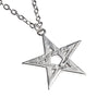 Black Star Pendant Pentagram Alchemy Gothic Necklace