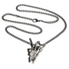 Maloik: Sign Of The Horns Maschio Pendant Necklace by Alchemy Gothic