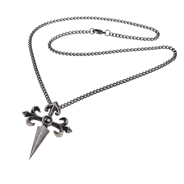 Alchemy Gothic Illuminati Cross Pendant w/Necklace : Alchemy