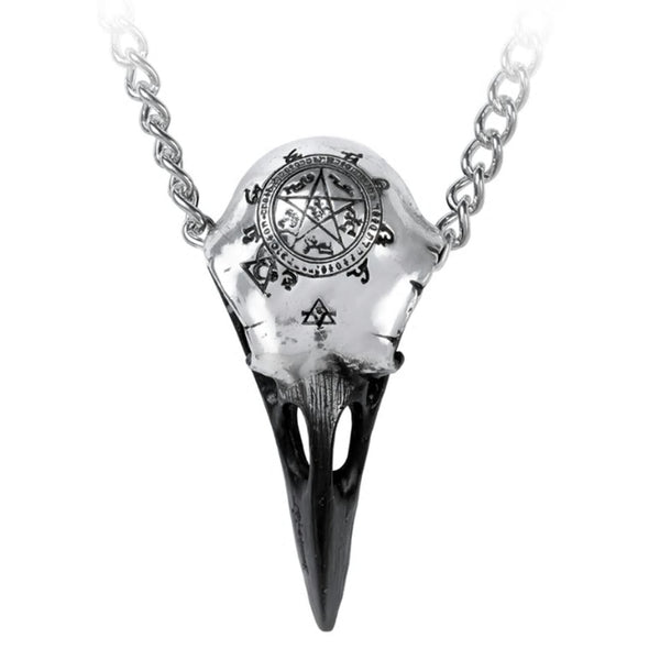 Volvan Ravenskull Viking Necklace by Alchemy Gothic