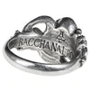 Bacchanal Black Rose Ring by Alchemy Gothic