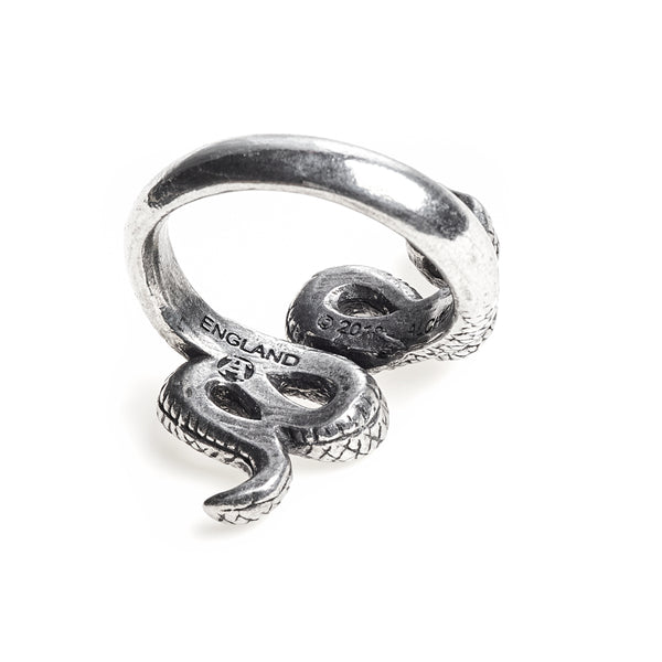 Psalm 68 Emerald Serpent Ring by Alchemy Gothic