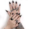 A Night With Goethe Bat Wings Ring by Alchemy Gothic