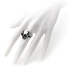 Death Skull Mens Pewter Ring by Alchemy Gothic