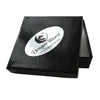 Father's Day Big & Little Tree Pendant with Extra Large Bail, on 3mm Thick Black Leather Necklace