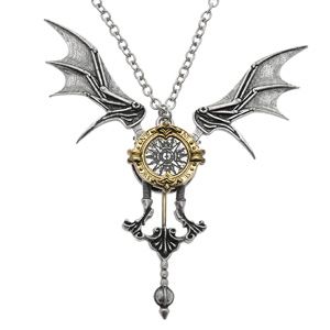 Icarus Ex Machina Alchemy Gothic Steampunk Necklace