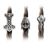 Set of 3 Norsebraid Hair Beads by Alchemy Gothic