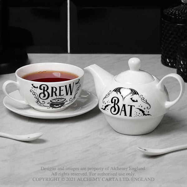 Bat Brew Tea Set by Alchemy Gothic