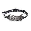 Behemoth Logo Wrist Strap Bracelet by Alchemy Gothic