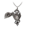 Racla Dragonistii Dragon Locket Pendant Necklace by Alchemy Gothic