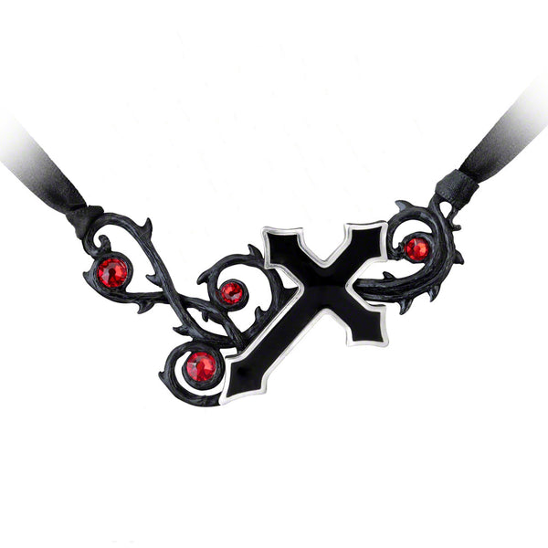 Murnan Cross of Sorrow Necklace by Alchemy Gothic