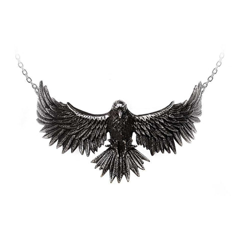 Curse of Coronis Raven Choker Necklace by Alchemy Gothic