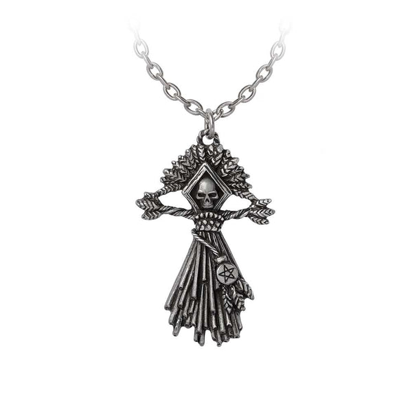 Corn Witch Pendant Necklace by Alchemy Gothic