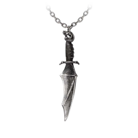 Vampyre Knife Pendant Necklace by Alchemy Gothic