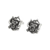 Motorhead Warpig Stud Earrings by Alchemy Gothic