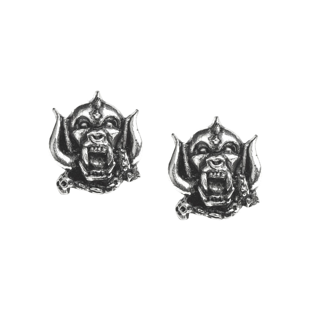 Motorhead Warpig Stud Earrings by Alchemy Gothic