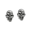 Iron Maiden Piece Of Mind Stud Earrings by Alchemy Gothic