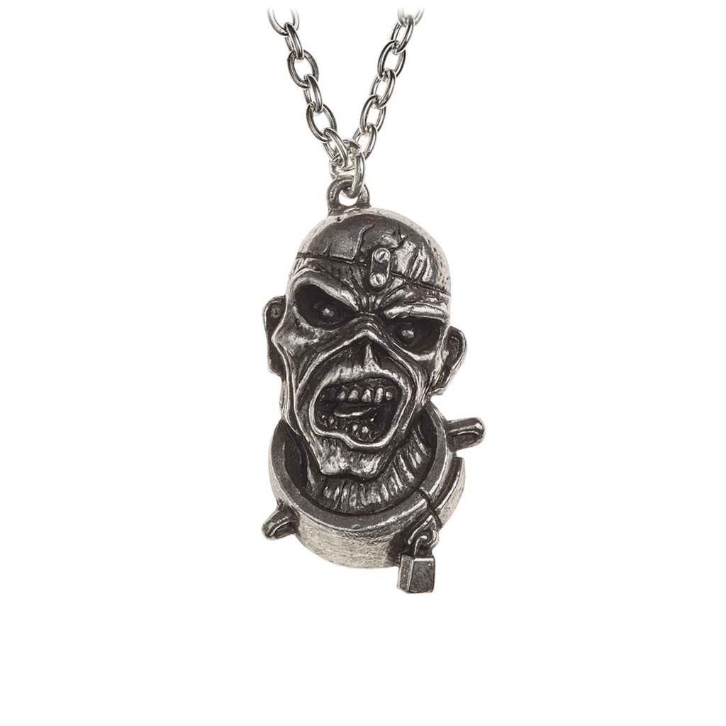 Iron Maiden Piece of Mind Eddie Pendant Necklace by Alchemy Gothic