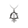 Behemoth Opvs Contra Natvram Snake Symbol Pendant by Alchemy Gothic