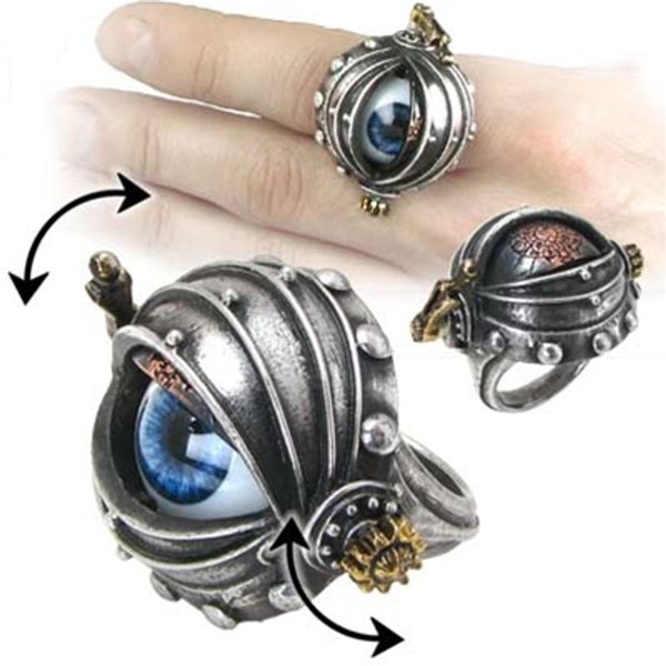 Automaton's Eye Ring by Alchemy Gothic