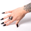 Resurrected Skeleton Wrap Ring by Alchemy Gothic