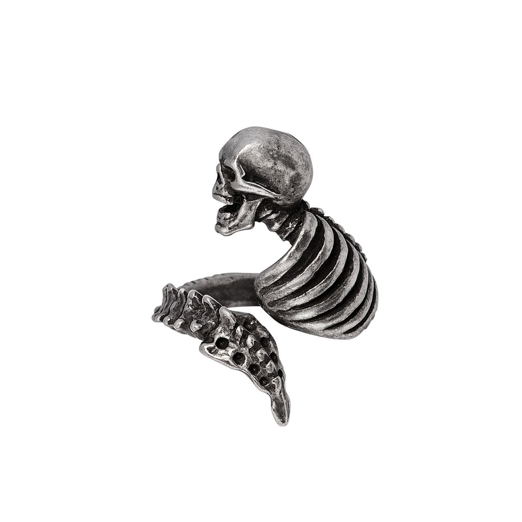 Resurrected Skeleton Wrap Ring by Alchemy Gothic