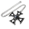 Sharp's Cross Pendant Necklace by Alchemy Gothic