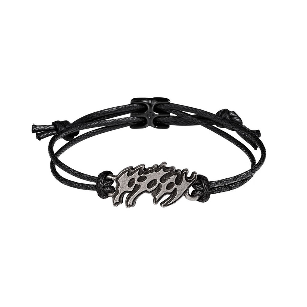 Poppy Logo Wrist Strap Bracelet by Alchemy Gothic